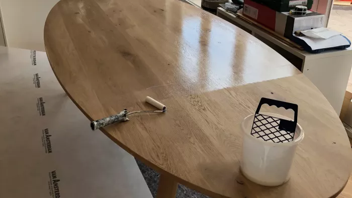 Lakken eikenhouten Tafel 2K